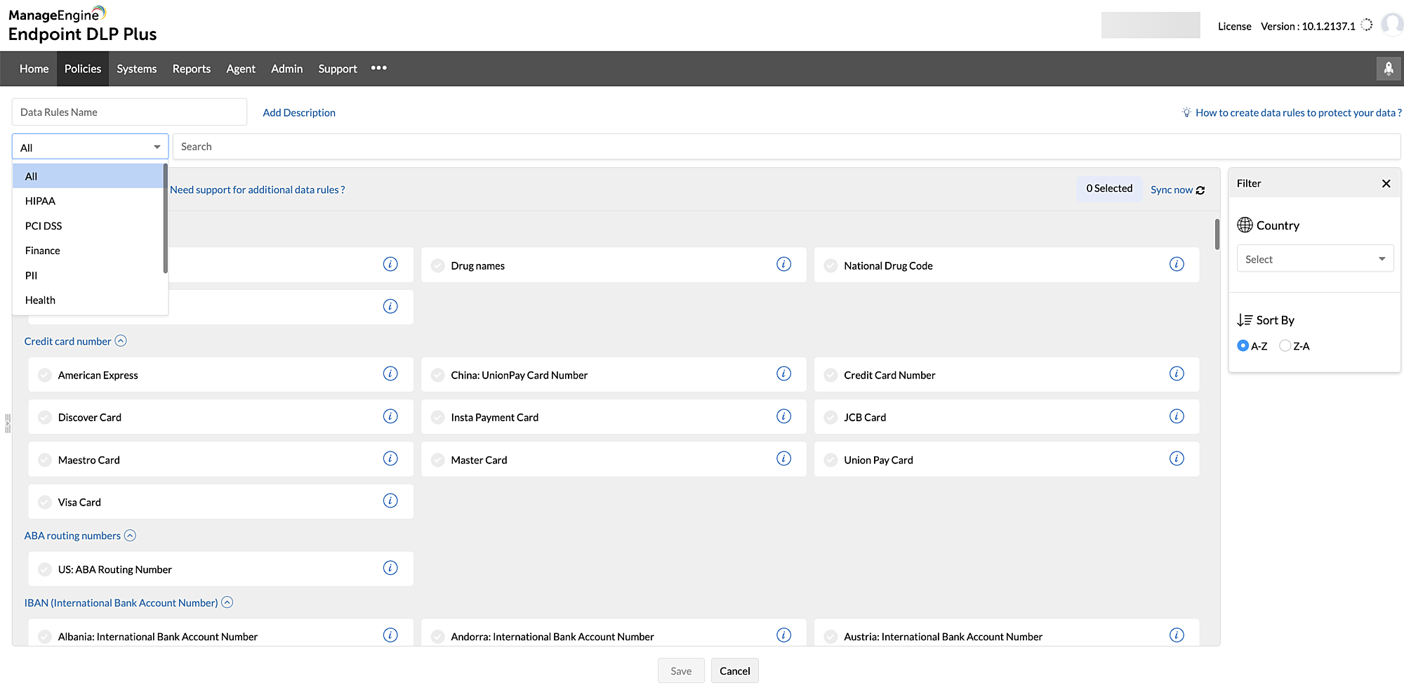 screenshot of ManageEngine Endpoint DLP Plus